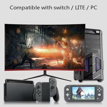 

S900 Gamepad Modular Detachable DIY Button Handle 3 Modes Connection for NS Switch Pro/Lite Wireless Controller