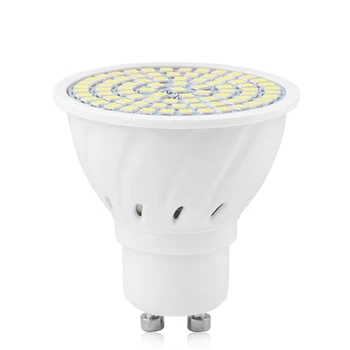 

80PCS GU10 SMD 2835 LED Spotlight Bulb 8W AC 220V Energy Save Bulbs Cool White/Warm WhiteSpotlights For Studios Plant Growth
