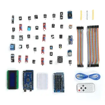 

MEGA2560 R3 40 Sensor Modules Starter Kit IIC 20*4 LCD Buzzer Display