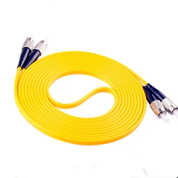 

5pcs/lot SM Duplex FC/UPC to FC/UPC Fiber Optic Patch Cord