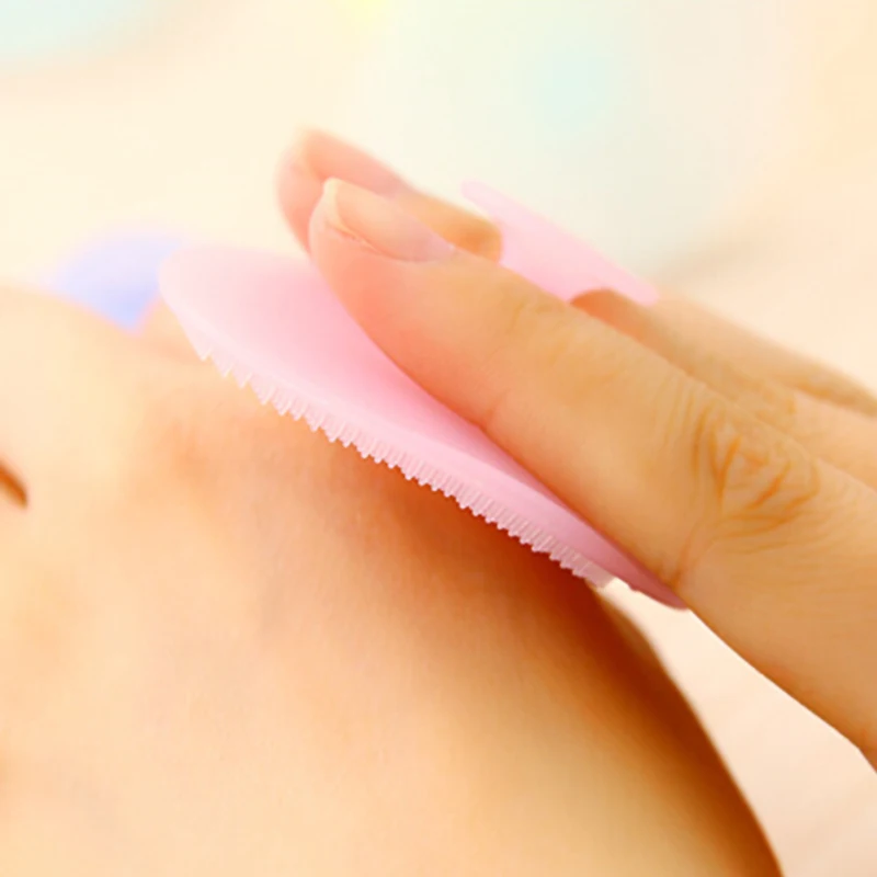 2017 дропшиппинг Чистящая губка для мытья лица отшелушивающая щеточка спа кожу