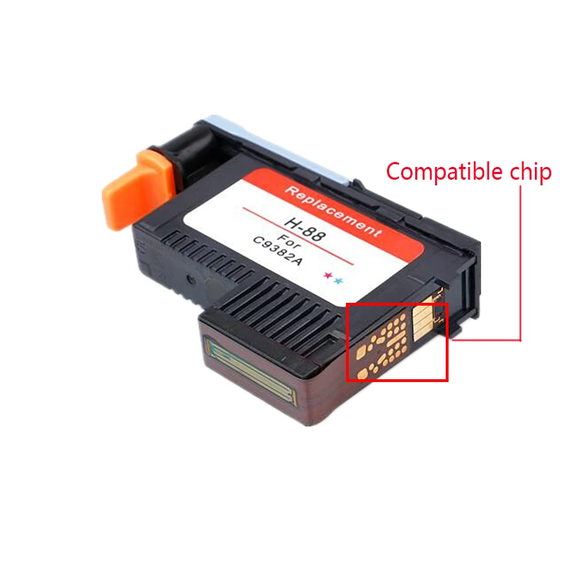 ASW 1 комплект 2PK для Hp 88 печатающая головка HP C9381A C9382A PRO K550 K8600 K8500 K5300 K5400 L7380 L7580 L7590