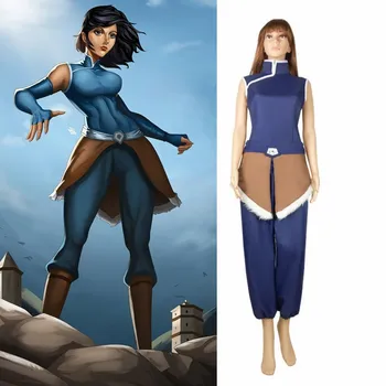 

Anime Avatar The Last Airbender Katara Cosplay Costumes