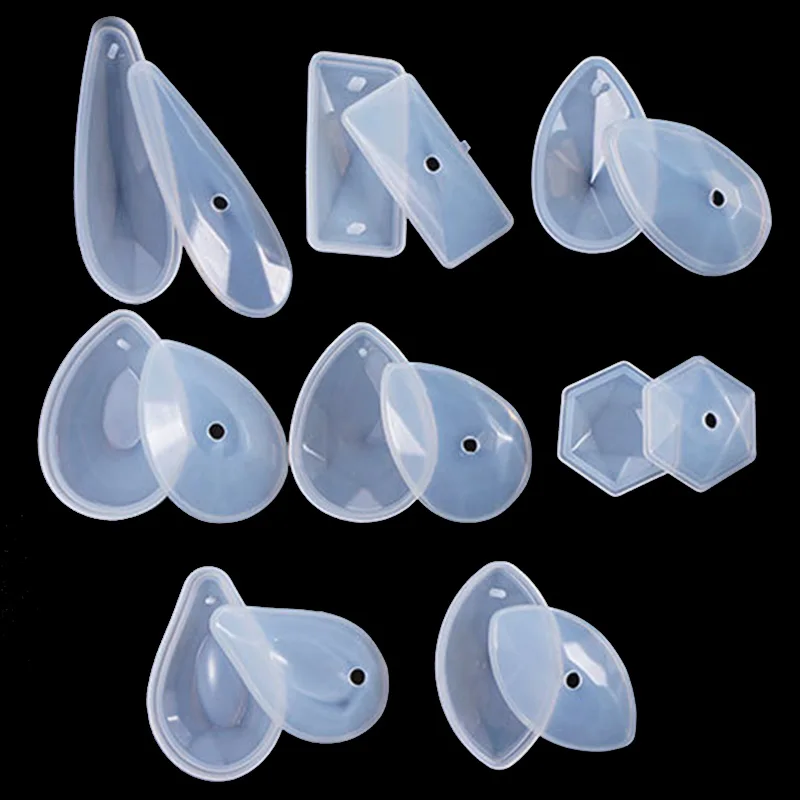 

1PC 3D Pendant DIY Necklace Jewelry Mold Pendants Crystal Scale Jewelry Resin Molds for Jewelry Making Tool