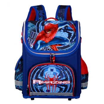 

Disney Cartoon 3D SpiderMan Boys School Backpacks Children School Bags Orthopedic Backpack Kids Satchel Knapsack Mochila