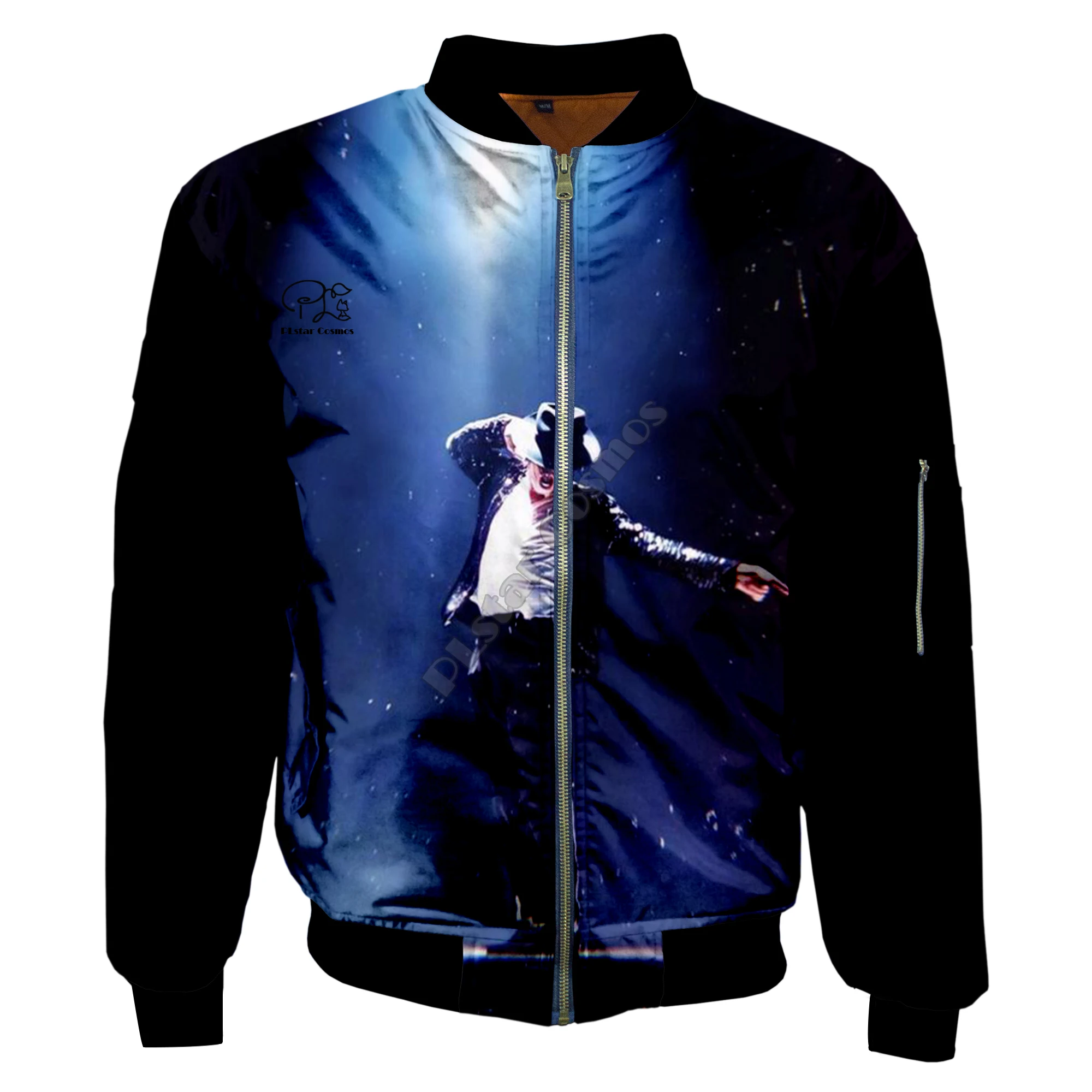 

PLstar Cosmos New Fashion Casual 3Dprint Unisex Men/Women King of Pop Michael Jackson Zipper/Bomber Jackets/Hoodies/Hoodie s-12