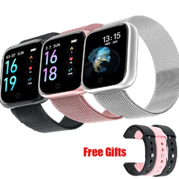 

Men Women Smart Watch Sports Activity Fitness Tracker Waterproof Bracelet Heart Rate Blood Pressure Monitor SmartWatch