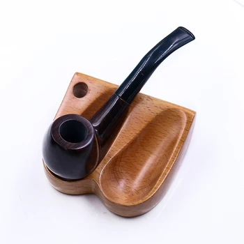 

Wood Tobacco Pipes Rack/Stand/Holder Storage 2 Pipes Display Stand Smoking Tobacco Pipes Accessories Tool Gifts