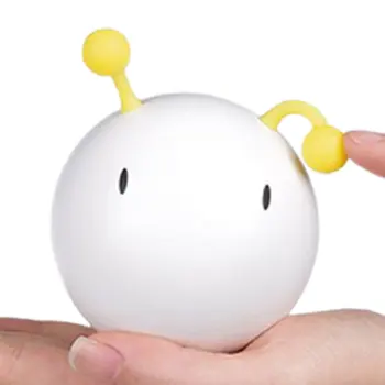 

Caterpillar Led Q Version Night Light Usb Charging Small Desk Lamp Food Grade Silicone Cute Night Light