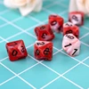 10 unids/set 10 De D10 poliédrico dados los números de marca de escritorio mesa de juego envío de la gota ► Foto 3/5