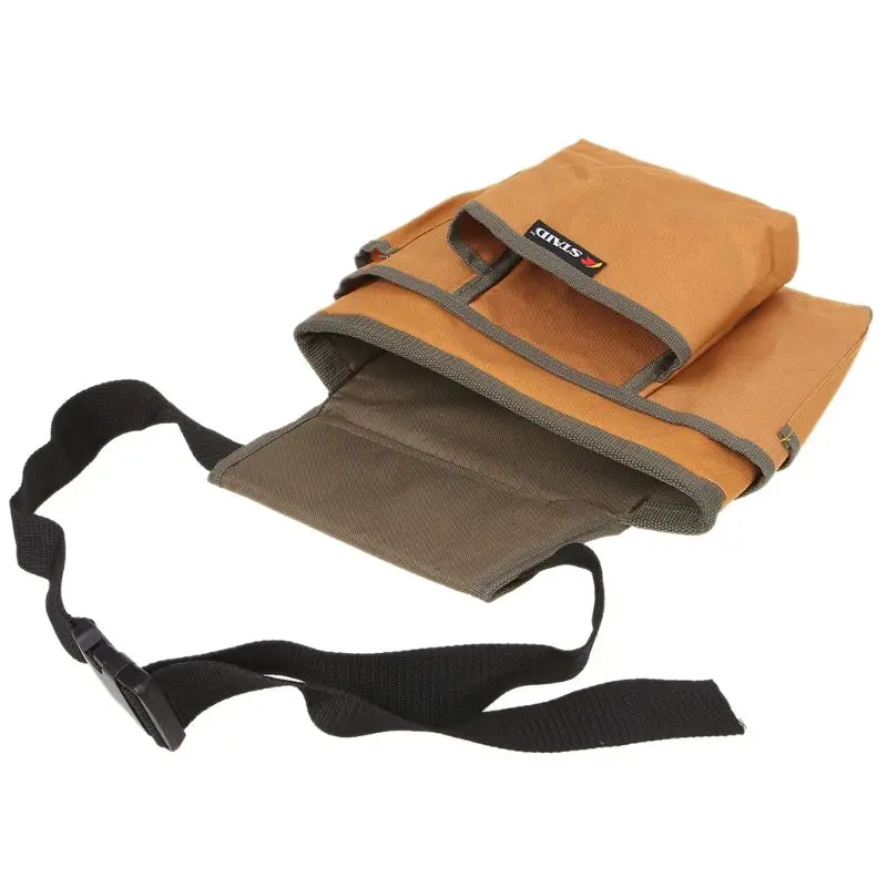Electrician Waist Pocket Tools Belt Pouch Bag 600D Oxford Screwdriver Kit Holder Hardware Storage Outdoor