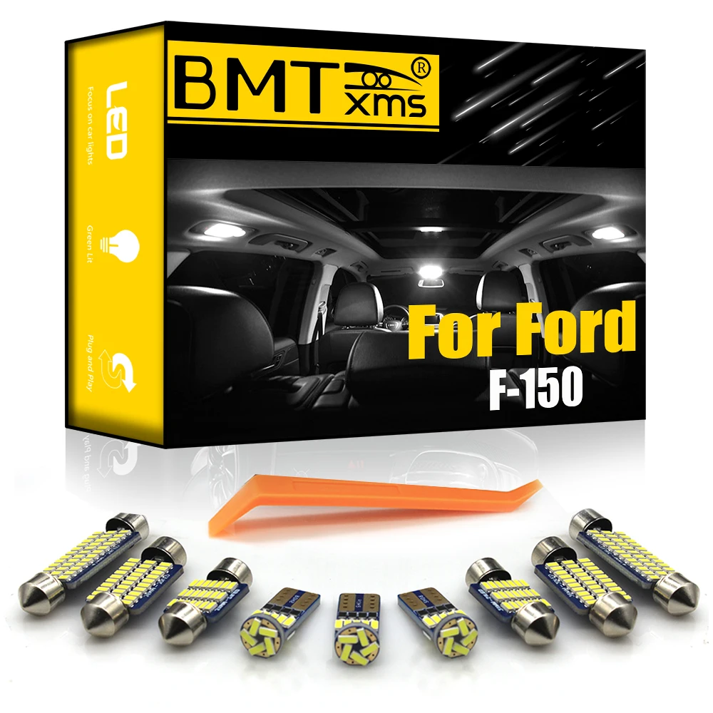 BMTxms для Ford F-150 F150 F 150 1992-2020 Canbus Автомобильная светодиодсветодиодный внутренняя