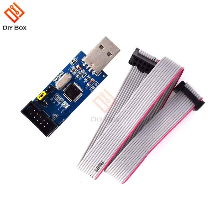 Оригинальный MCU avr USBasp загрузчик USB ISP программатор ATMEGA8 ATMEGA128 Поддержка WIN8.1/8/7/XP