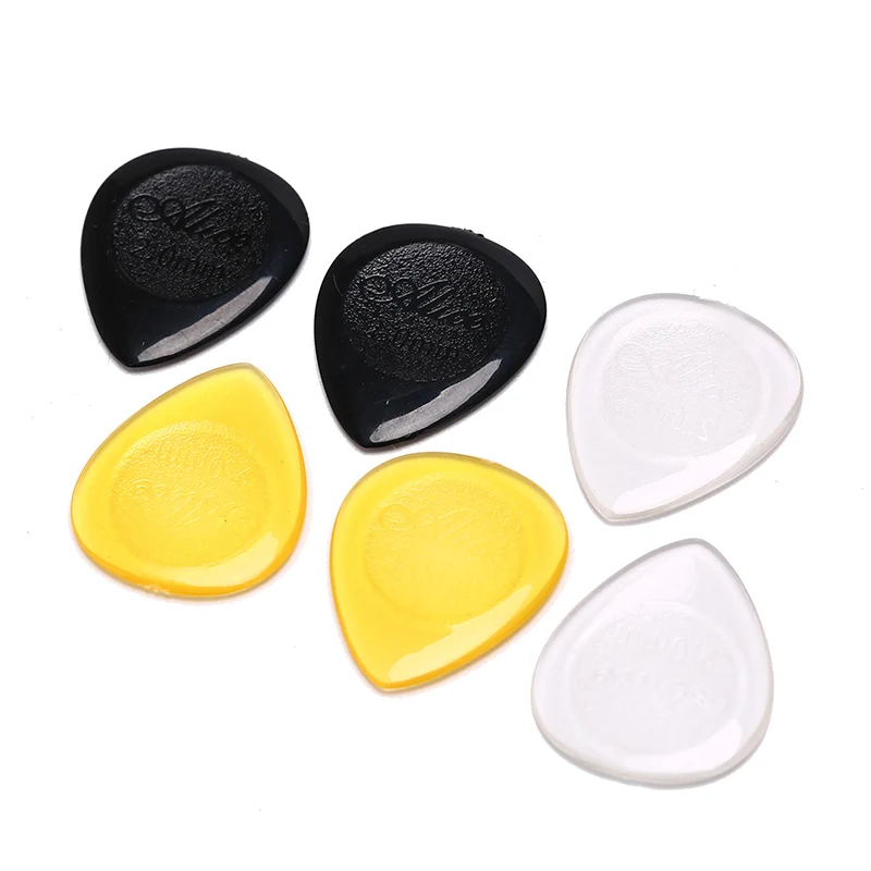 

6Pcs/pack Professional Durable Guitar Picks for Acoustic Electric Guitar Bass Clear Plectrum Guitar Parts Accessories