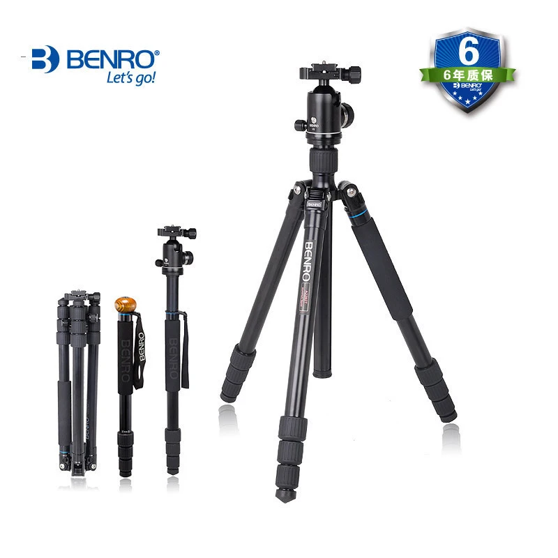 Штатив Benro A2282TV2 алюминиевый гибкий монопод для камеры с шаровой головкой