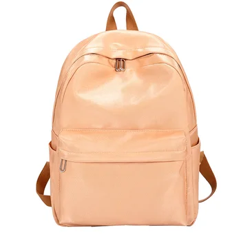 

Travel Nylon Gift Waterproof Girls Double Shoulder Soft Cool Anti Wrinkle Women Backpack Zipper School Bag Large Capacity