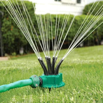 

Garden Watering Sprinkler Lawn Flower 360 Degree Automatic Rotary Irrigation Sprayer Nozzle Lawn Gardening Tool Garden Sprinkler