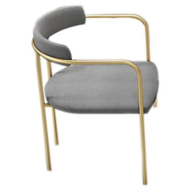 75*45*45 см высококачественное Скандинавское обеденное кресло из кованого железа, стул для конференций, стул с спинкой, стулья для отдыха