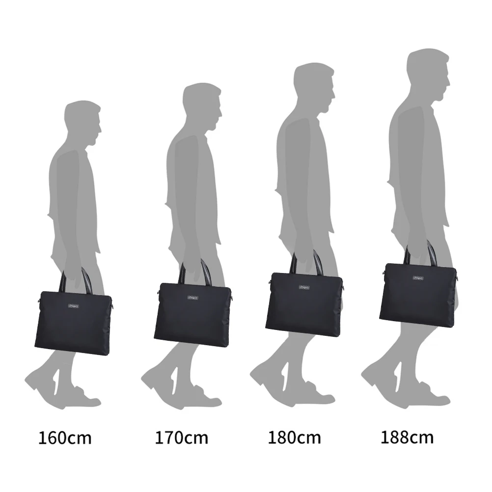 Тонкий Портфель FEGER, сумка для ноутбука, сумка для планшета, портфель для ноутбука, чехол для ноутбука для мужчин и женщин, подходит для ноутбука размером 13,3 дюйма, файлы формата А4