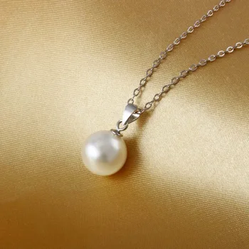 

YBB05 925 Silver Wedding necklace For Women Simulated Jewelry Engagement necklace Accessories