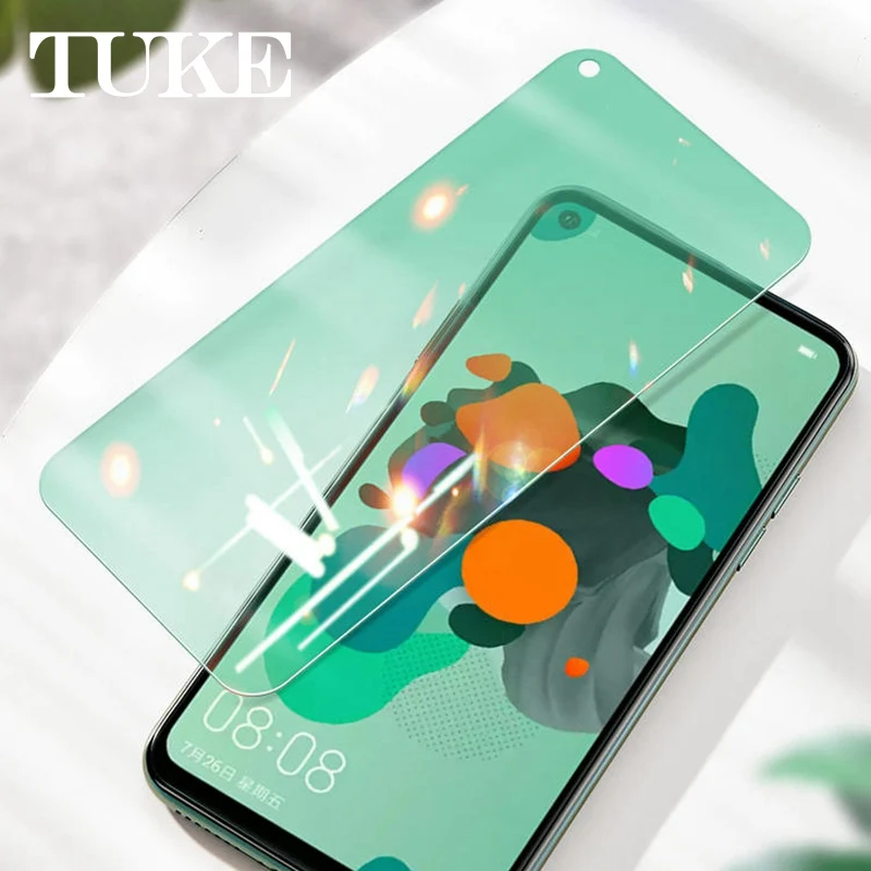 2 шт. защитная пленка из закаленного стекла зеленого света для Huawei Mate 30 20 10 Pro 9 Nova 4E
