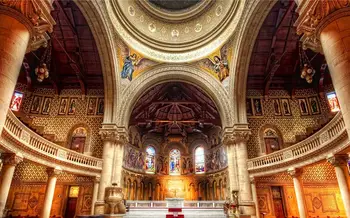 

custom 3d wallpaper European christian architecture church palace wall decoration painting modern wallpaper