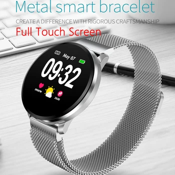 

2020 Smart Watch Magnetic Band Waterproof IP67 Sport Smart Bracelet Blood Pressure Sleep Monitoring Gift reloj inteligente