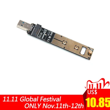 

ALLOYSEED M.2 NVME A 3.0 Solid State Drive Hot swap Internal Converter Card for 2242/2260 SSD to USB 3.1 Adapter PCI-E to USB