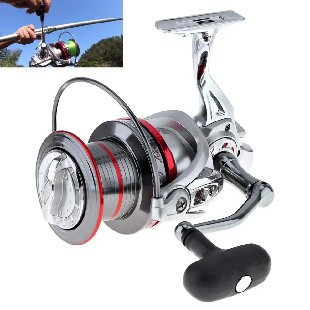 Full Metal Spinning Fishing Reel 9000 / 10000 Series 14+1 Ball Bearing 20KG 25KG Long Distance Surfcasting Wheel | Спорт и