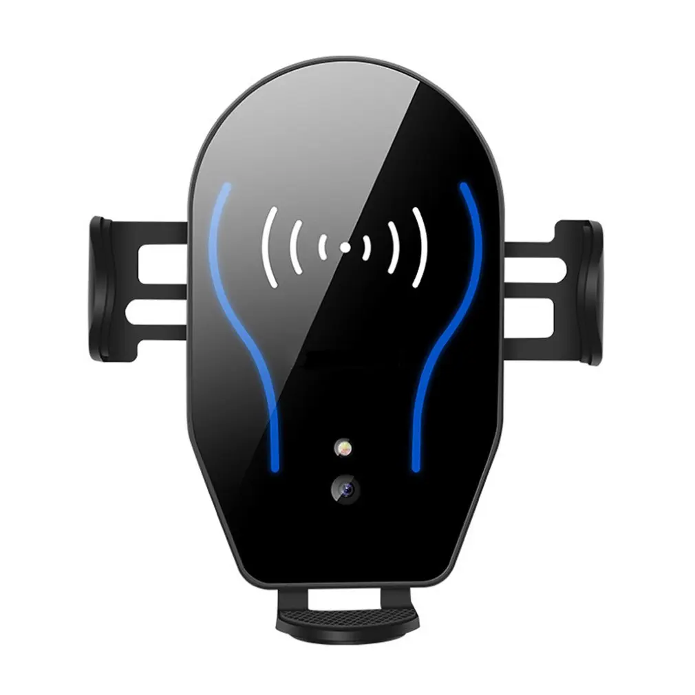 Car Phone Holder for iPhone Intelligent Infrared Sensor Qi Car Wireless Charger Air Vent Mount Mobile Phone Holder Stand