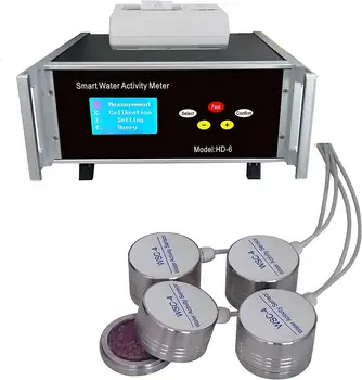 Online HD-6 Food Water Activity Meter With Printer Lab Testing Instrument 0~1.000aw Range 2 Measurement Points