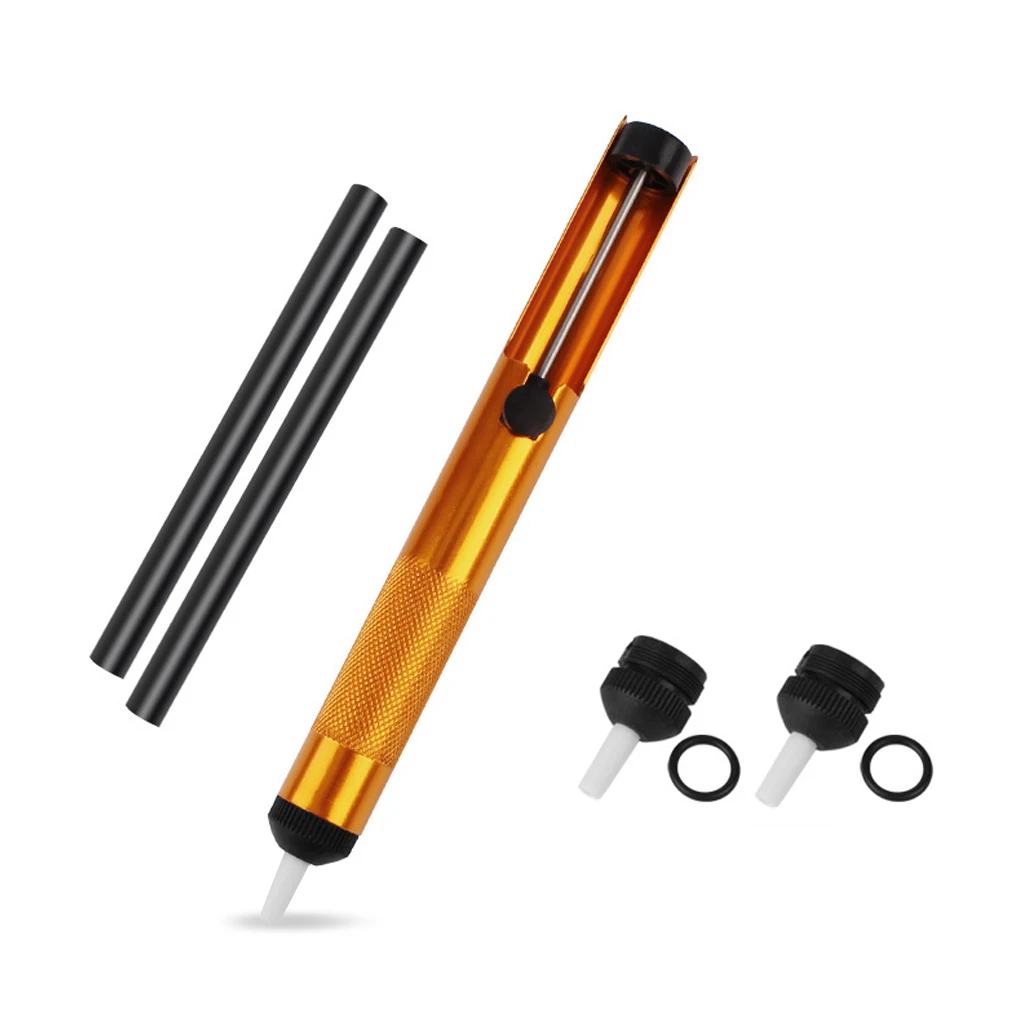 Solder Sucker Soldering Iron Suction Pump Desolder Pressing Removal Pen