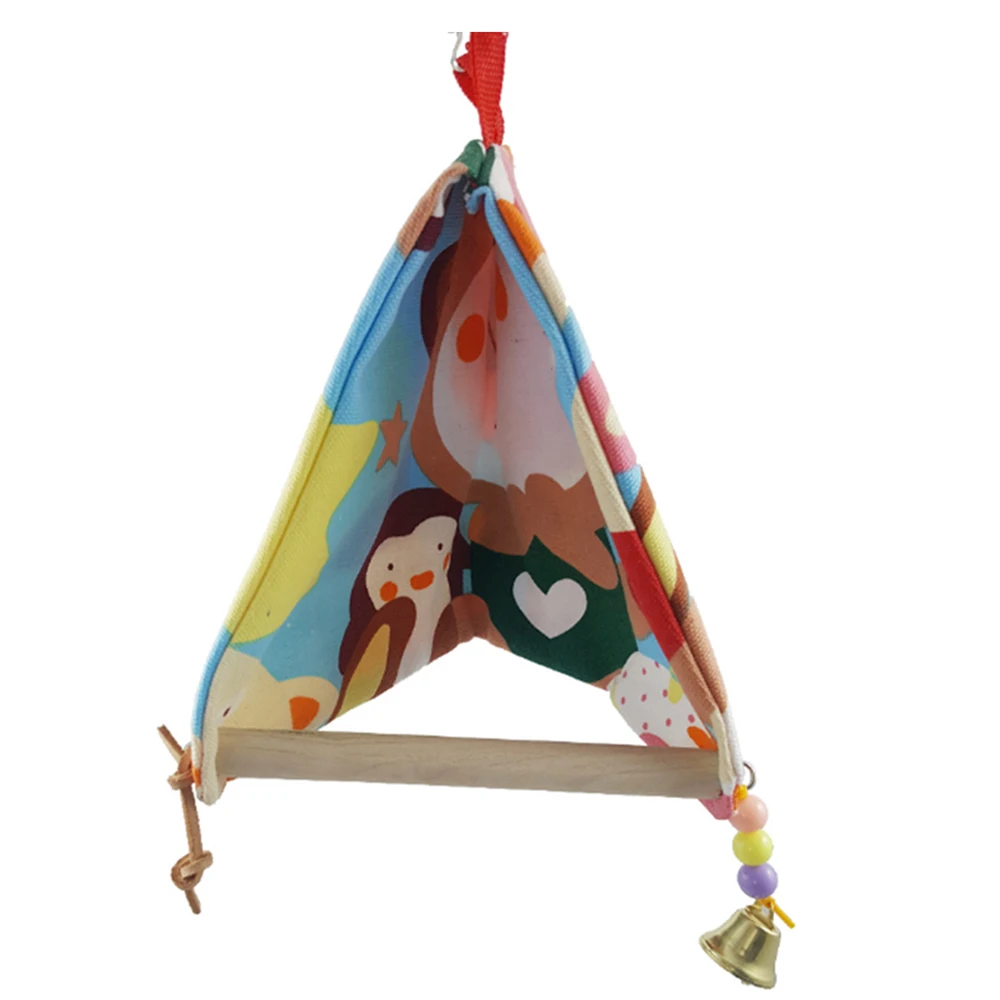 

Small Parrot Birdhouse Bird Cages Nests Hammock Swing Canvas Nest Bird Toy Comfortable Breathable Portable Light Easy To Clean