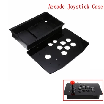 

Acrylic Panel Case Replacement DIY Clear Black Arcade Joystick Handle Arcade Game Kit Sturdy Construction Easy to Install