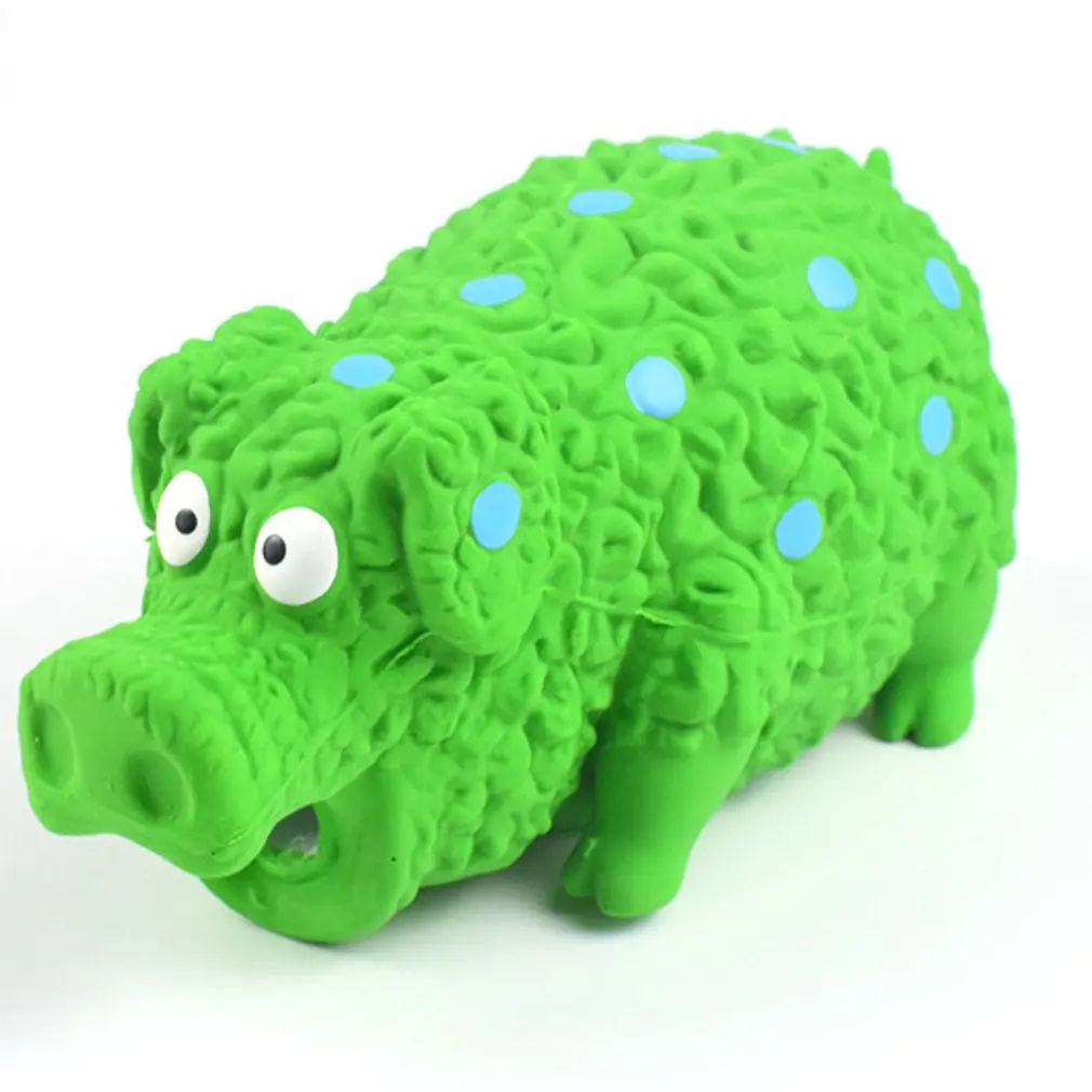 Squeaky Dog Toys For Aggressive Chewers Puppy Chew Pig Toy