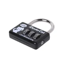 Металлический сбрасываемый 3 цифры Комбинации путешествия Чемодан чемодан висячий кодовый замок