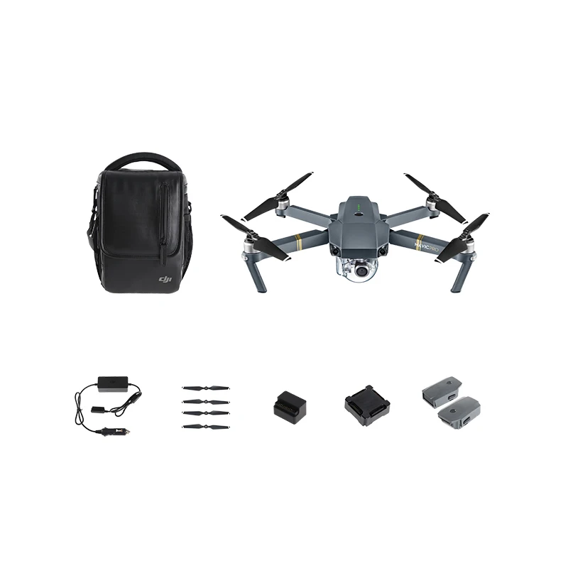 DJI Mavic Pro Fly More Combo 27 mins Flight time 7KM Control range 3 axis Gimbal 4K Video Portable drone|Camera Drones| - AliExpress