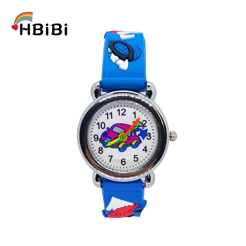 9 different style anime Children s Watches 3d Car animal Watch Casual Boys Sport Quartz Watches 2