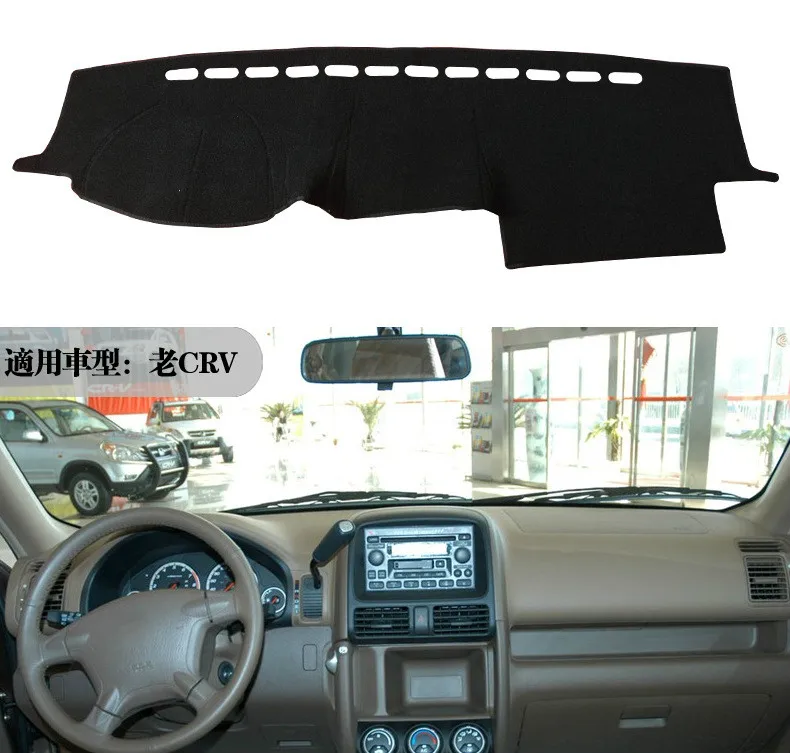 

Car Dashboard Cover Dash Mat Pad Dash Board Carpet Auto Sun DashMat Car Styling For Honda CR-V CRV 2002 2003 2004 2005 2006