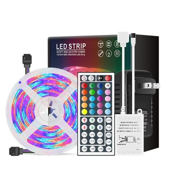 

US Plug LED Light Bar Waterproof with 44-Key Infrared Remote Control, Suitable for Bedroom, Family Kitchen Decoration