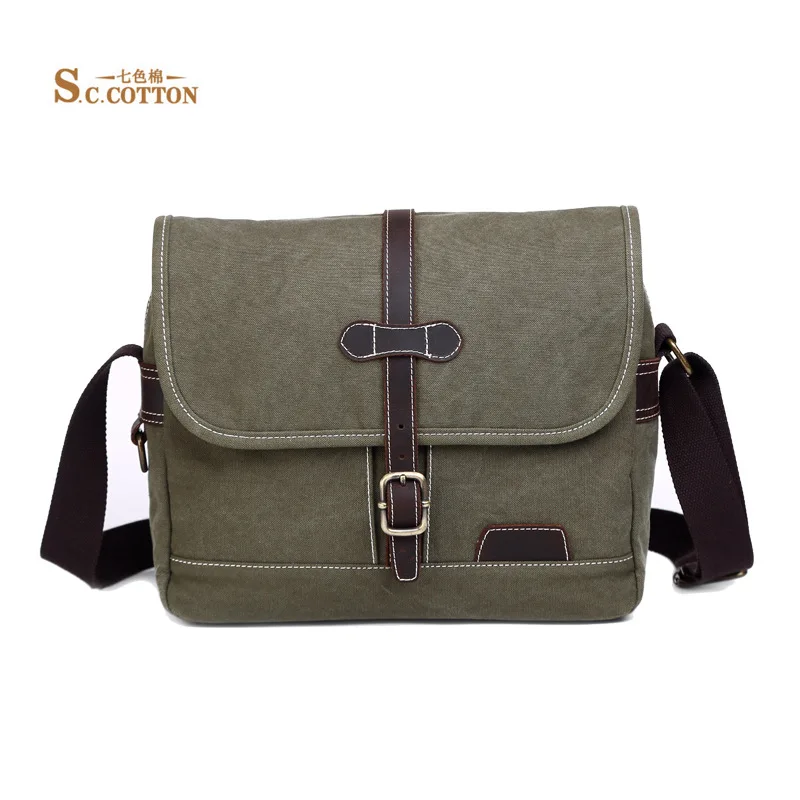 

New Style Korean-style Casual Shoulder Bag Canvas Bag Men's Bag Outdoor Retro Simple Casual Backpack