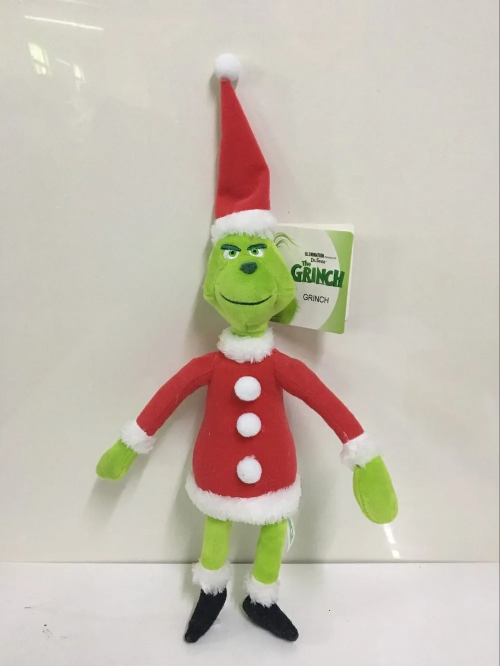 Рождественский гик зеленый странные ворсинки игрушки Гринч Зеленая шерсть монстр кукла