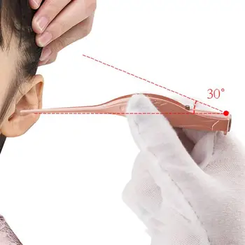 

LED Flash Light Child Ear Cleaner Spoon earwax tweezers visual Ear Picker Portable rechargeable Earpick booger tweezers Set