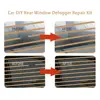 Car Rear Window Defogger Repair Kit DIY Quick Repair Scratched Broken Defroster Heater Grid Lines High-quality Care Accessories ► Photo 3/6