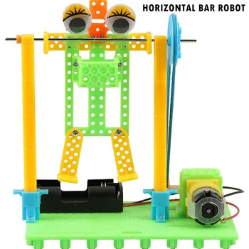 

horizontal bar robot student puzzle electtronic student physics electronic technology model