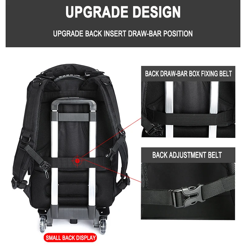 OZUKO многофункциональный мужской рюкзак с водонепроницаемым чехлом от дождя модная деловая дорожная сумка 17," рюкзаки для ноутбука школьные сумки