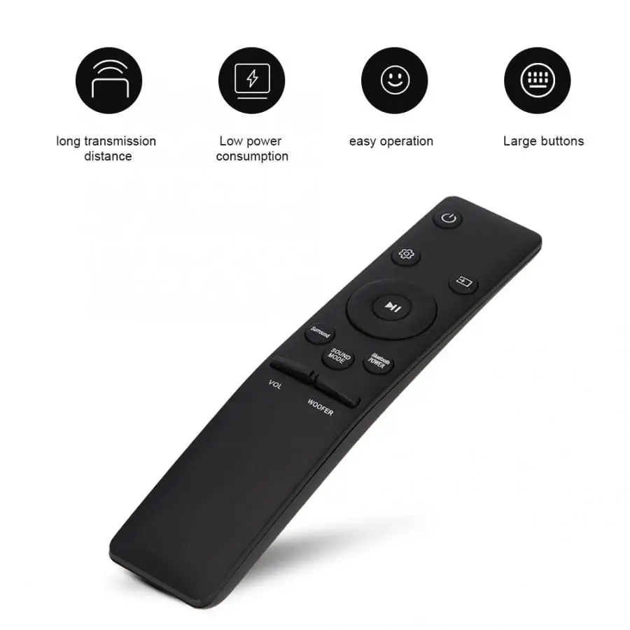 

New Sound Bar Speaker Remote Control Replacement Part For Samsung AH59-02759A AH59-02758A Remote Control
