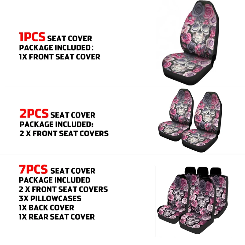 Universal Car Seat Cover Front Rear 