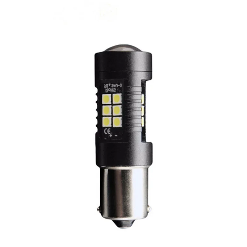 IP65 белый 6000K 1156 BA15S P21W 21-SMD светодиодный автомобильный сигнал поворота лампы