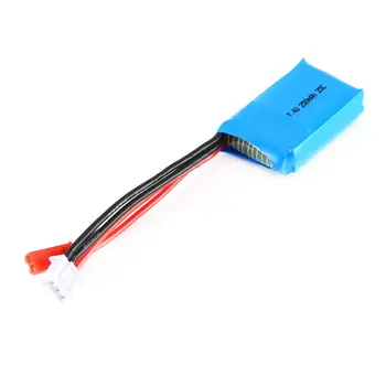 

7.4V 250mAh 25c Rechargeable Battery Lipo Battery RC Lithium Battery for Orlando Hunter 1:35 RC Climbing Car